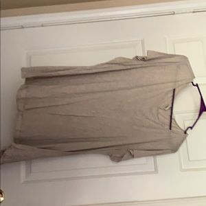 Tan casual dress shirt